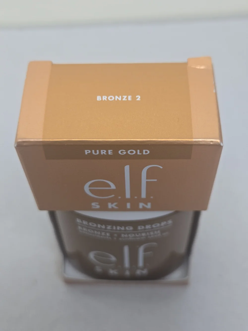 e.l.f. Skin Bronzing Drops in Pure Gold - Gold